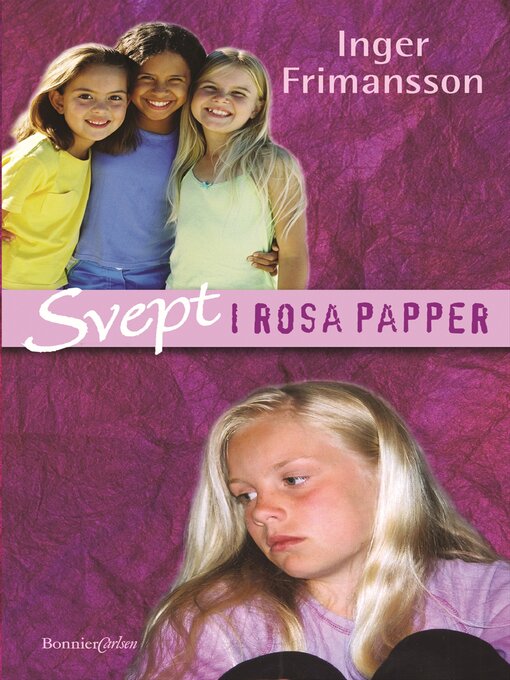 Titeldetaljer för Svept i rosa papper av Inger Frimansson - Tillgänglig